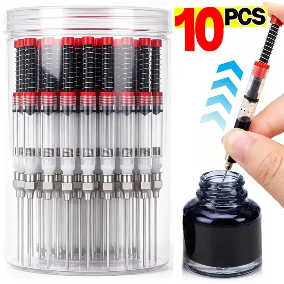 Fountain Pen Converter Ink Suction - 10-1PCS Alat Pengisi Tinta Pena Tinta,