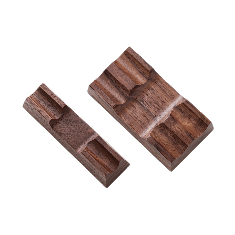 Wooden Fountain Pen Desk Stand Holder - Tempat Pena Kayu Walnut untuk Pena