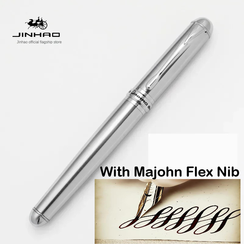 Fountain Pen Calligraphy Flex Nib - Pena Fountain JINHAO X750 dengan Nib