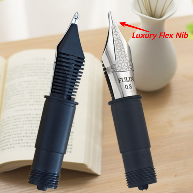 BALAOYE JOWO Pena Fountain Kun - Fountain Pen Calligraphy Flex Nib ulasan dan harga