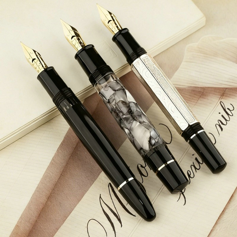 Pulpen Premium Majohn Ultra El - Fountain Pen Calligraphy Flex Nib ulasan dan harga