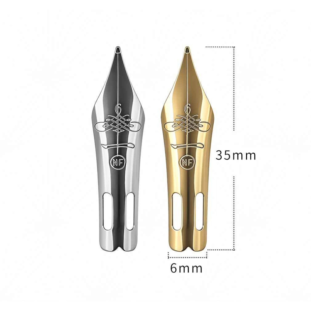 MAJOHN No.6 Mata Pisau Penggan - Fountain Pen Calligraphy Flex Nib ulasan dan harga