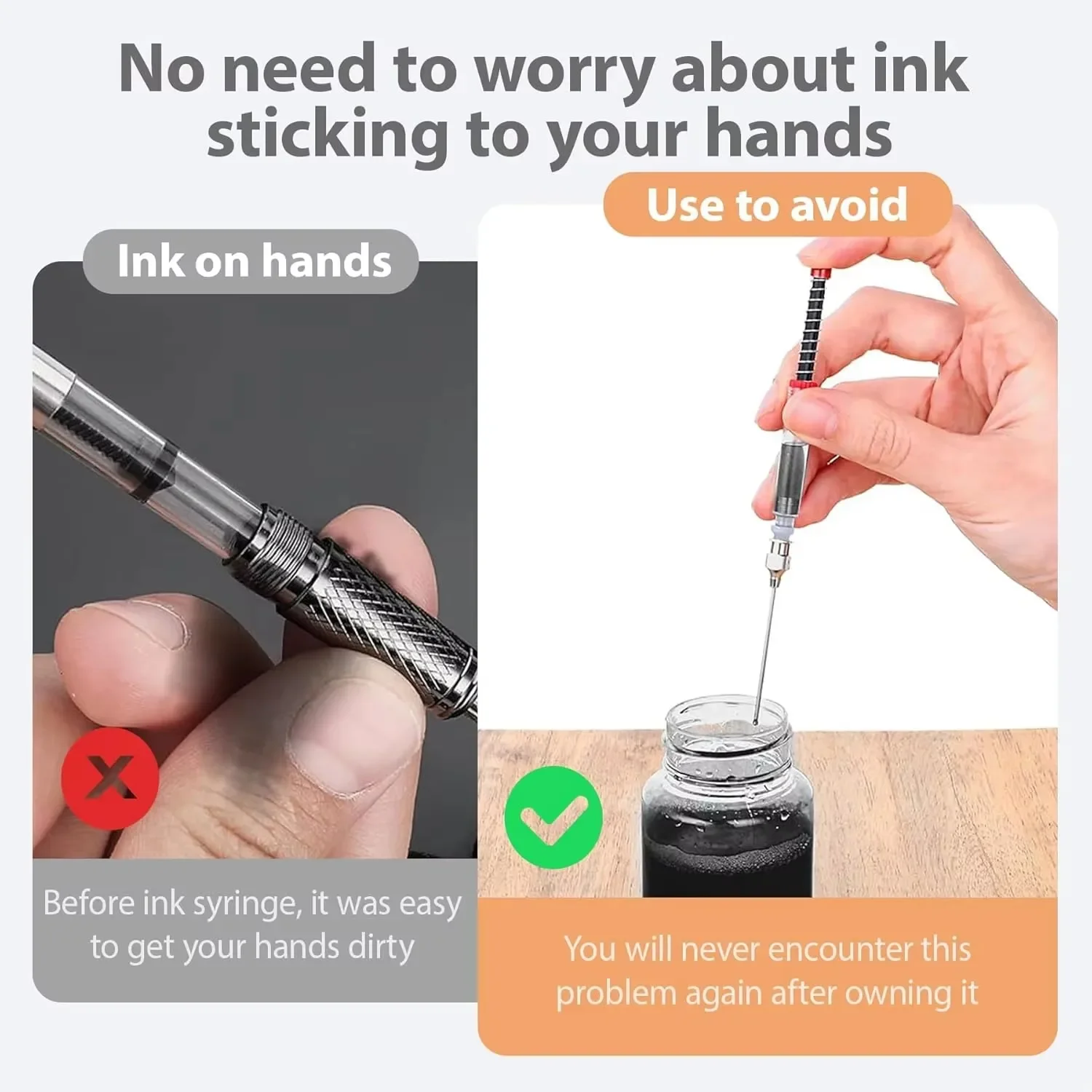 10-1PCS Alat Pengisi Tinta Pen - Fountain Pen Converter Ink Suction ulasan dan harga