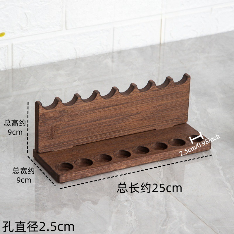 Tempat Pena Fountain Rak Pajan - Wooden Fountain Pen Desk Stand Holder ulasan dan harga
