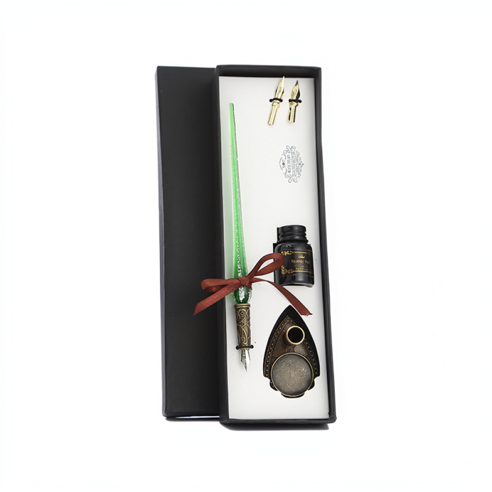 Set Pena Celup Kaca Untuk Alat - Glass Dip Pen Calligraphy Ink Set ulasan dan harga