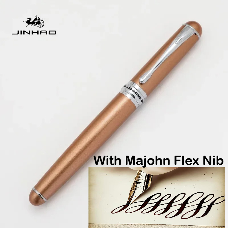 Pena Fountain JINHAO X750 Deng - Fountain Pen Calligraphy Flex Nib ulasan dan harga