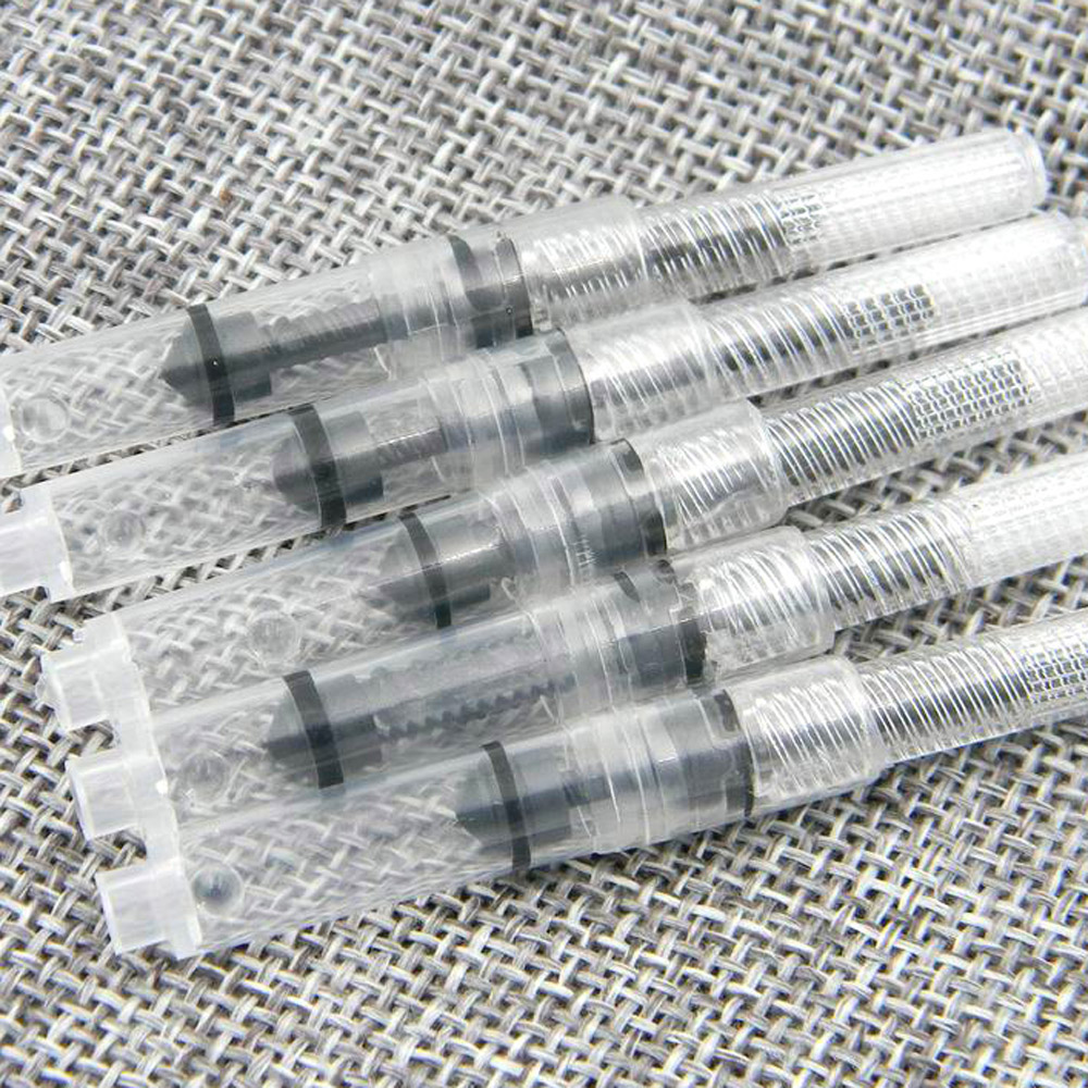 5 buah pena fountain plastik P - Fountain Pen Converter Ink Suction ulasan dan harga