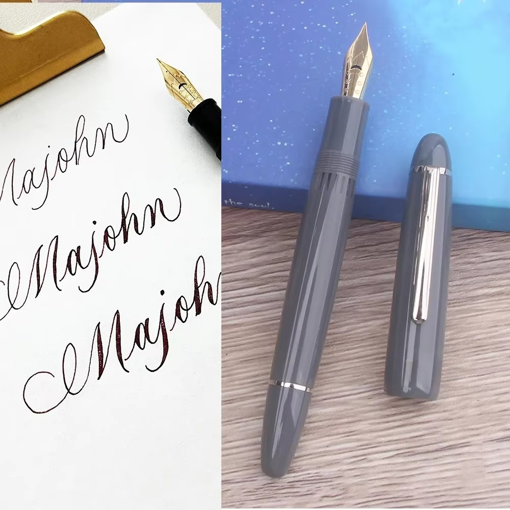 MAJOHN P139/P138/P136 Pulpen P - Fountain Pen Calligraphy Flex Nib ulasan dan harga
