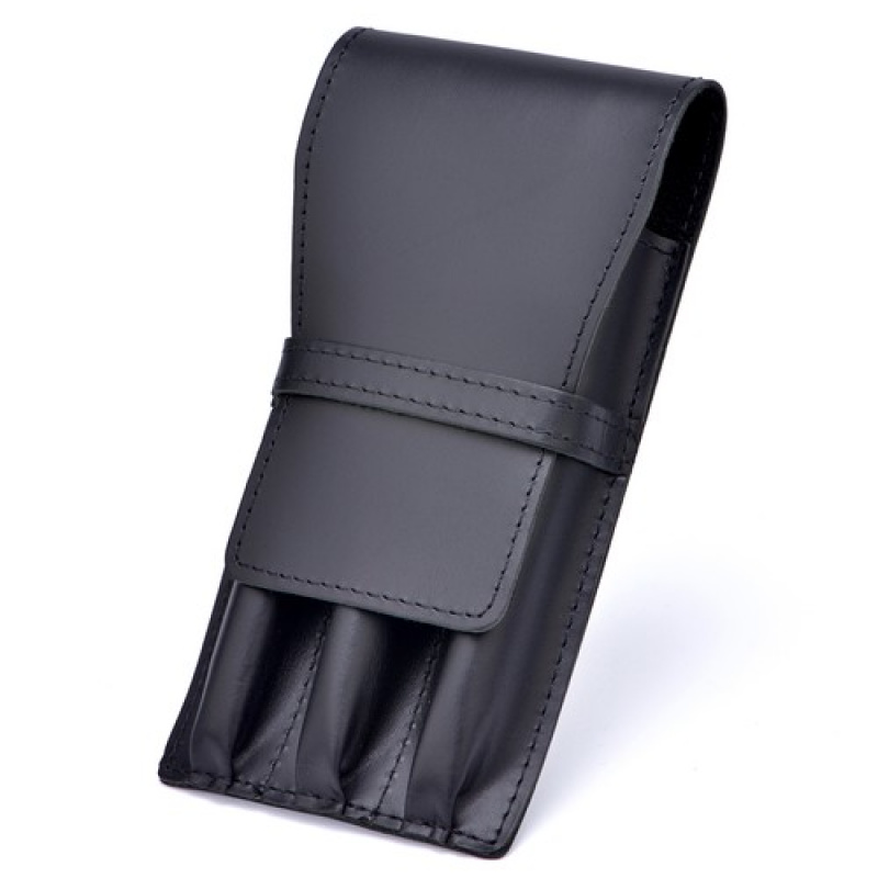 Kotak Pena Kulit Vintage A+ 3  - Leather Fountain Pen Case 3 Slots Pouch ulasan dan harga