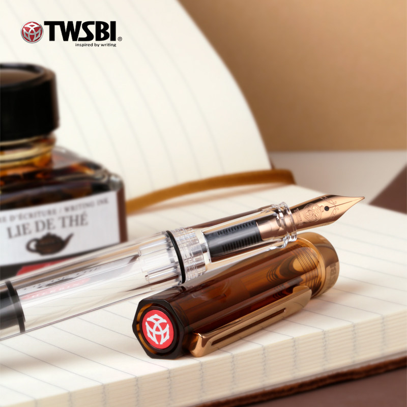 TWSBI ECO Coffee Brown Fountai - Fountain Pen Piston Filler Large Ink ulasan dan harga