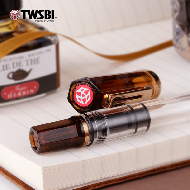TWSBI ECO Coffee Brown Fountai - Fountain Pen Piston Filler Large Ink ulasan dan harga