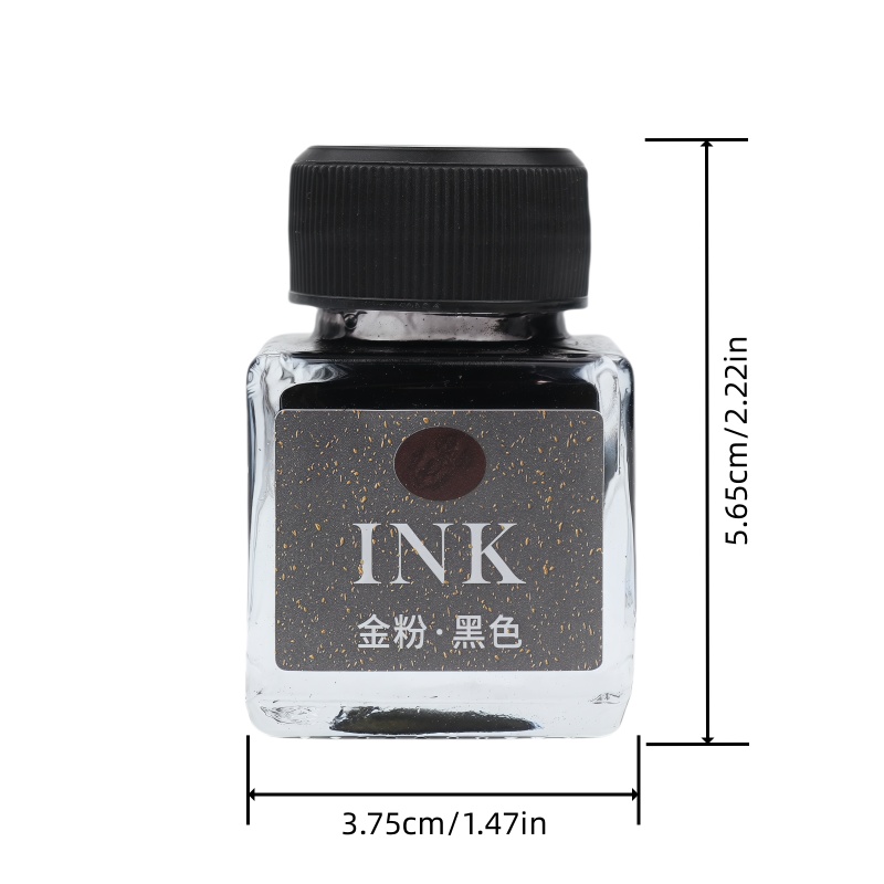 Set Tinta Pena Celup Kaca Bubu - Glass Dip Pen Calligraphy Ink Set ulasan dan harga