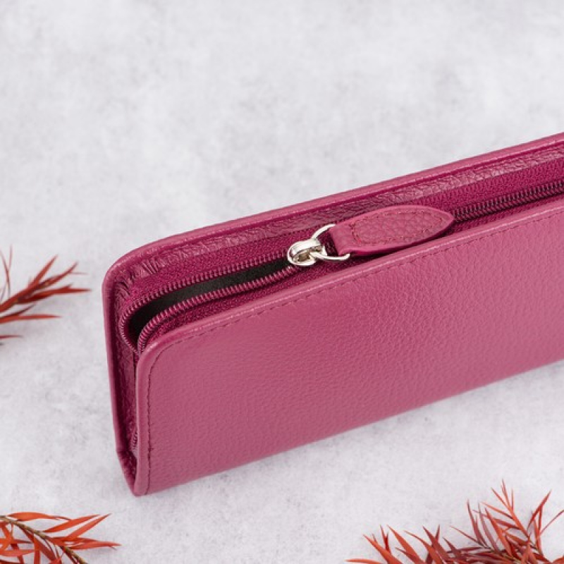 A+ 3 Slot Tempat Pena Kulit As - Leather Fountain Pen Case 3 Slots Pouch ulasan dan harga