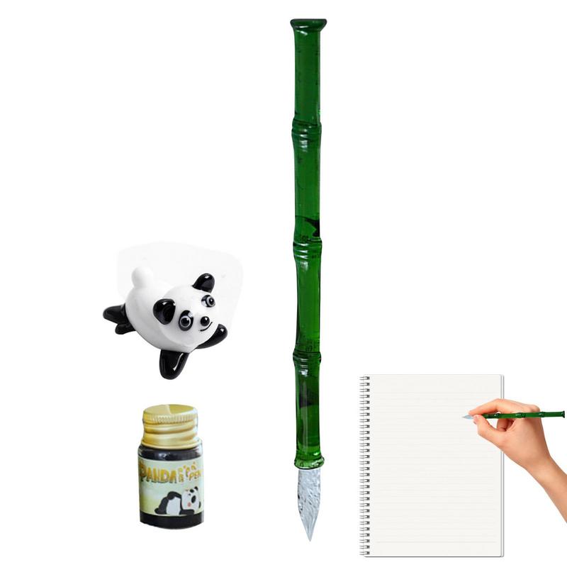 Pena celup kaca kaligrafi, pen - Glass Dip Pen Calligraphy Ink Set ulasan dan harga