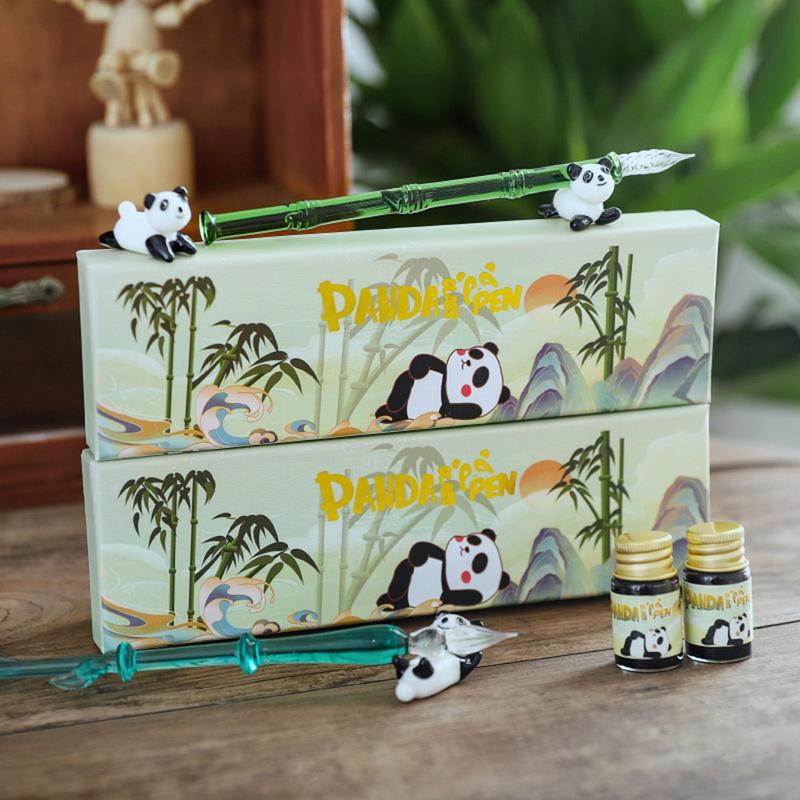 Pena celup kaca kaligrafi, pen - Glass Dip Pen Calligraphy Ink Set ulasan dan harga